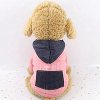 Jean Block Hoodie (Pink)